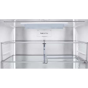 Réfrigérateur porte française intelligent 36 po, 29 pi³, 4 portes Inox avec tiroir Full-Convert™