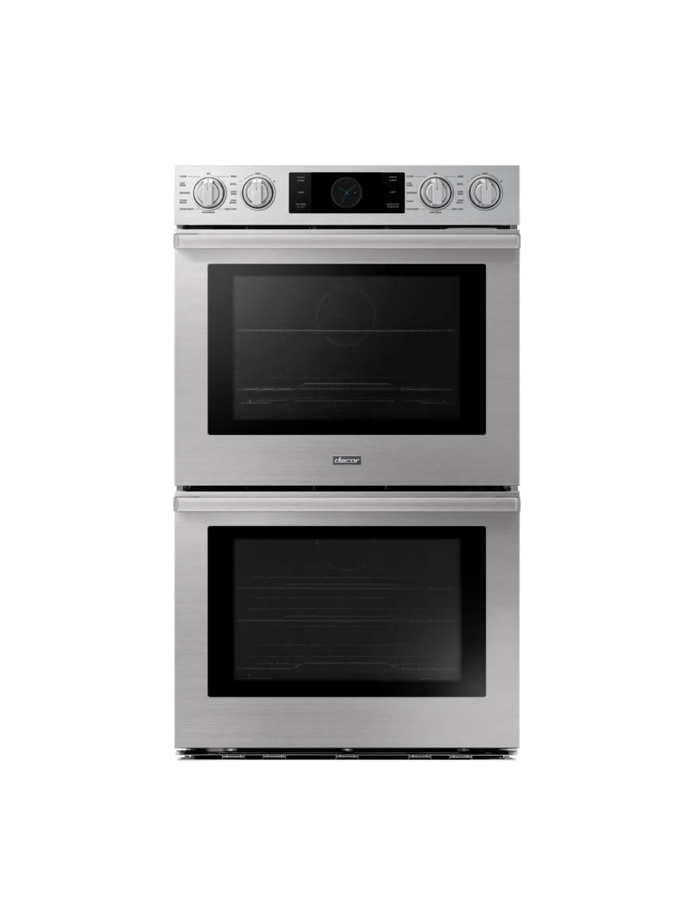 Four encastrable double à vapeur 30 po Inox Argent