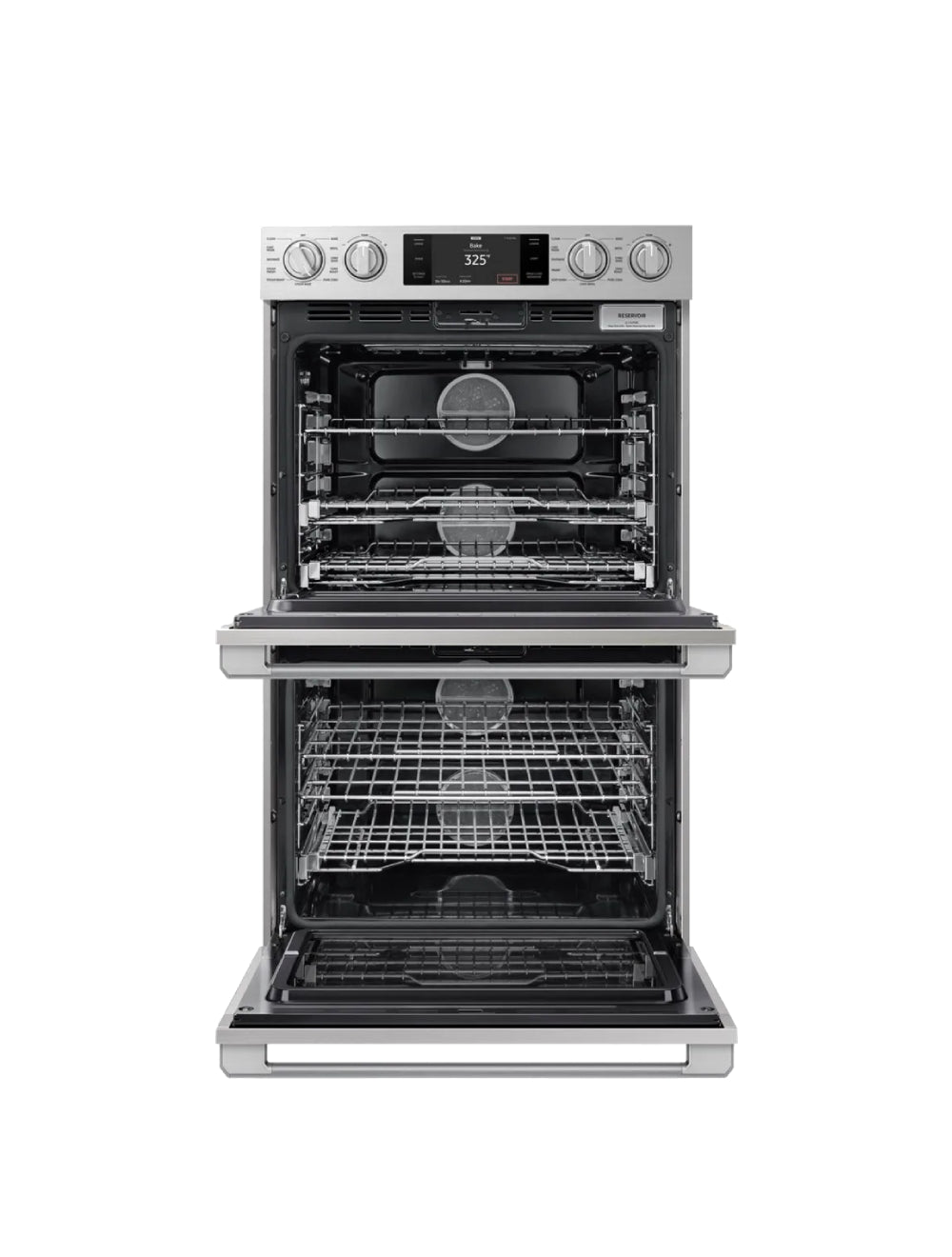 Four encastrable double à vapeur 30 po Inox Argent