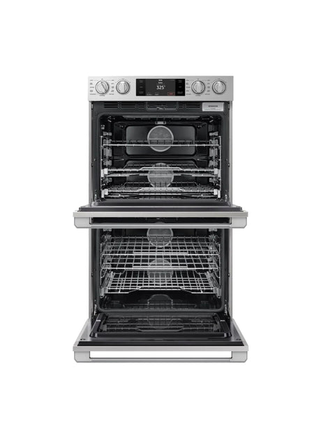 Four encastrable double à vapeur 30 po Inox Argent