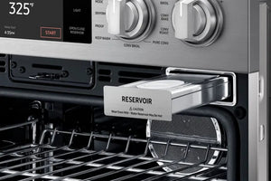 Four encastrable double à vapeur 30 po Inox Argent