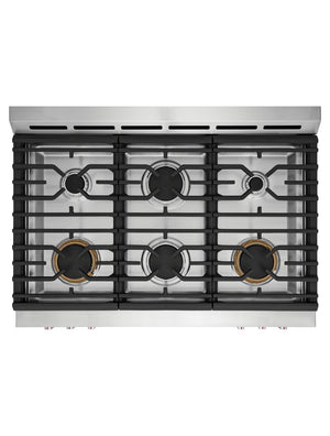 Cuisinière au gaz autoportante 36 po. 4,6 pi³ Inox