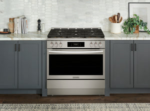 Cuisinière au gaz autoportante 36 po. 4,6 pi³ Inox