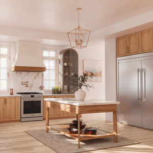 Cuisinière au gaz 30 po, 6,0 pi³ Inox avec Convection, Air Fry et Autonettoyage