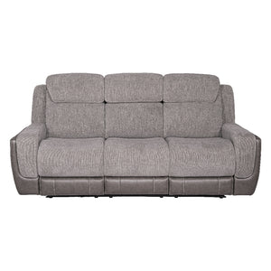 Sofa en tissu gris deux tons zéro gravité motorisé - K2179
