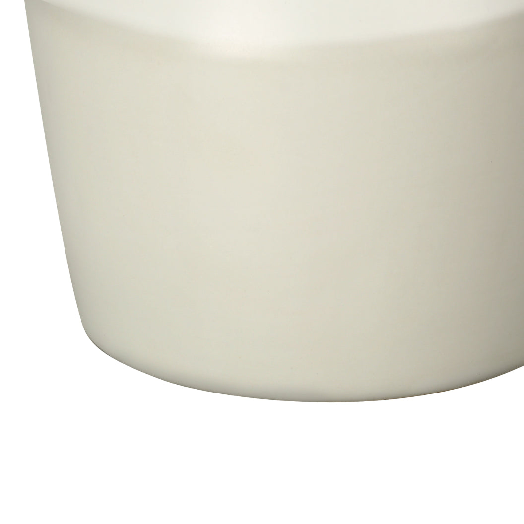 Lampe de table en céramique crème 17 po - I 9740