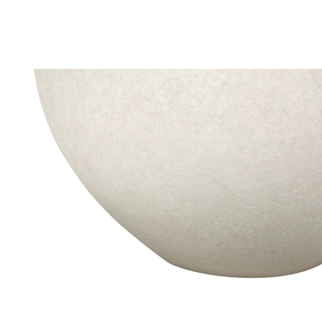 Lampe de table céramique beige 16 po
