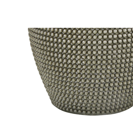 Lampe de table résine grise 24 po
