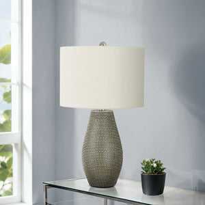 Lampe de table en résine texturée 24 po - I 9654-9655