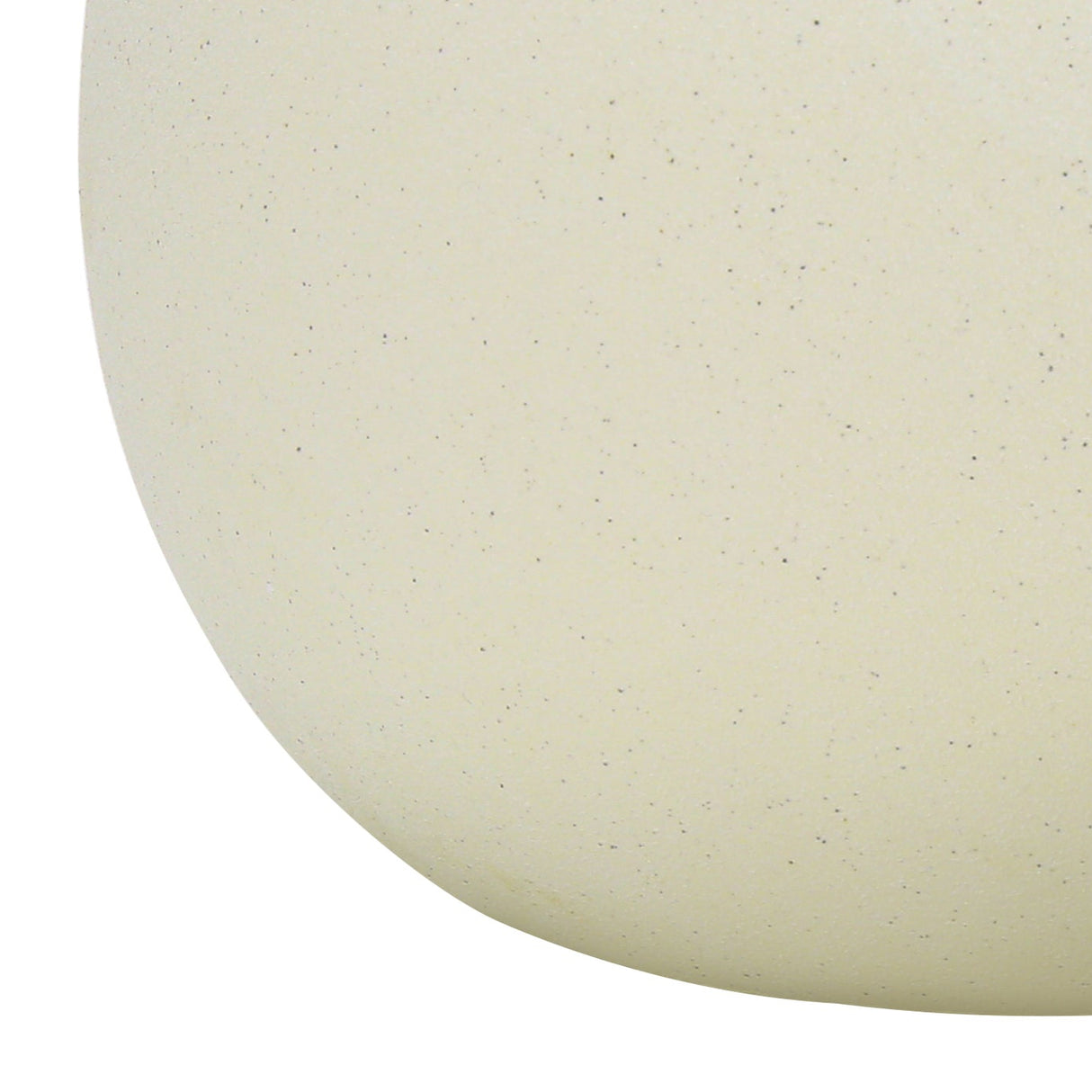Lampe de table en céramique crème texturée 18 po.