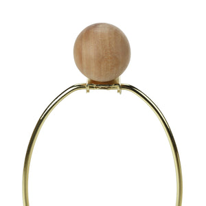 Lampe de table en corde de lin brun naturel 22 po.