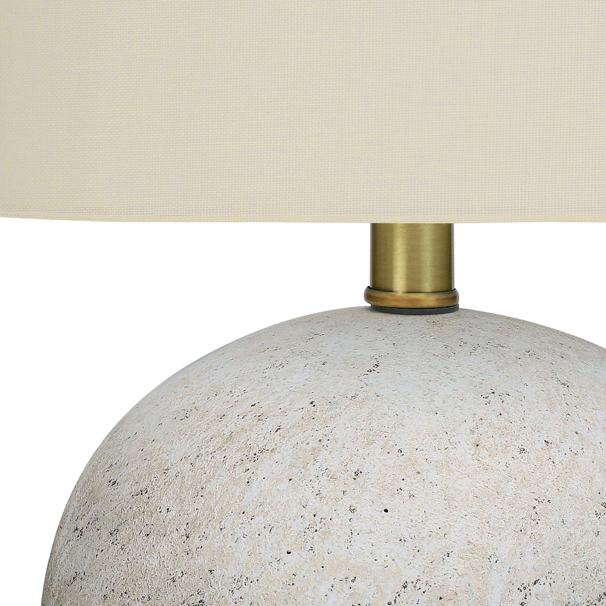 Lampe de table en béton gris 20 po.