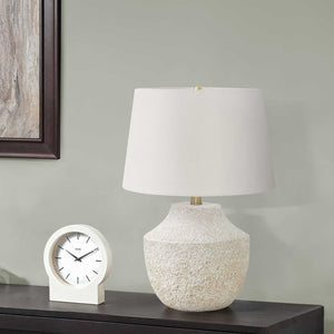 Lampe de table en béton texturé 20 po - I 9729-9730