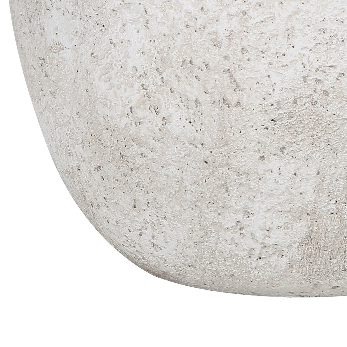 Lampe de table en béton crème 20 po.