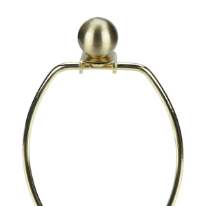 Lampe de table en béton crème 20 po.