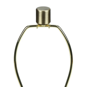 Lampe de table en résine crème texturée 24 po.