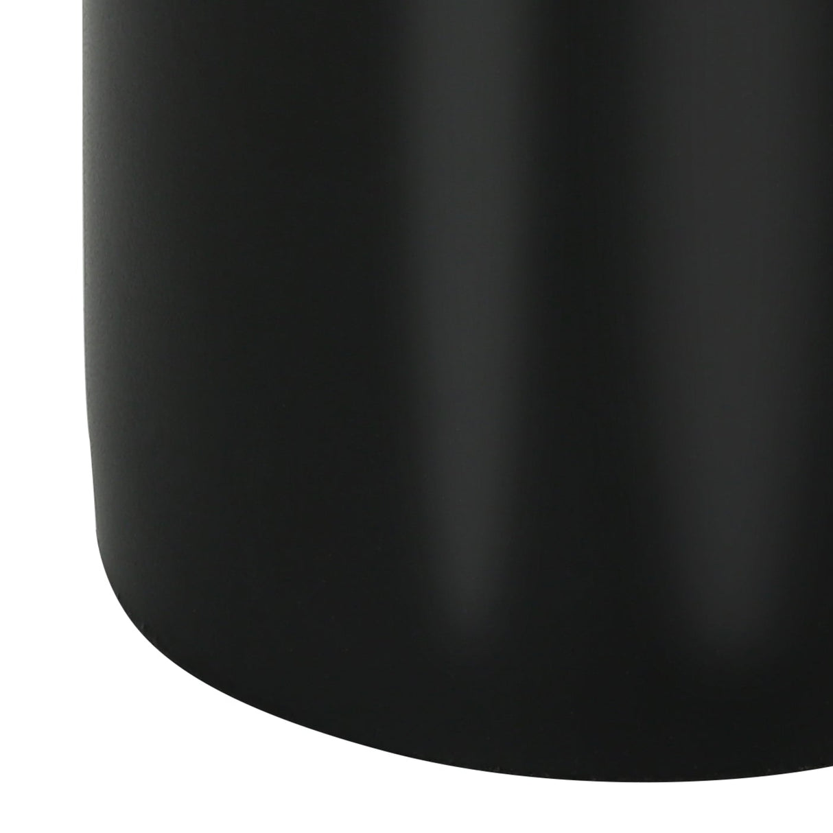 Lampe de table en béton noir et or 25 po.