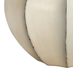 Lampe de table en résine crème 21 po.
