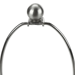 Lampe de table en résine crème texturée 26 po - I 9609