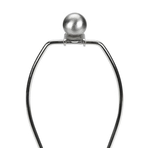 Lampe de table en céramique blanc crème 25 po.