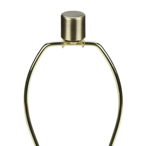 Lampe de table en céramique grise 27 po.