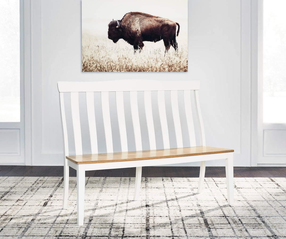 Chaise de salle à manger double - Ashbryn