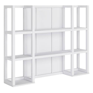 Huche de buffet en bois blanc - Ashbryn