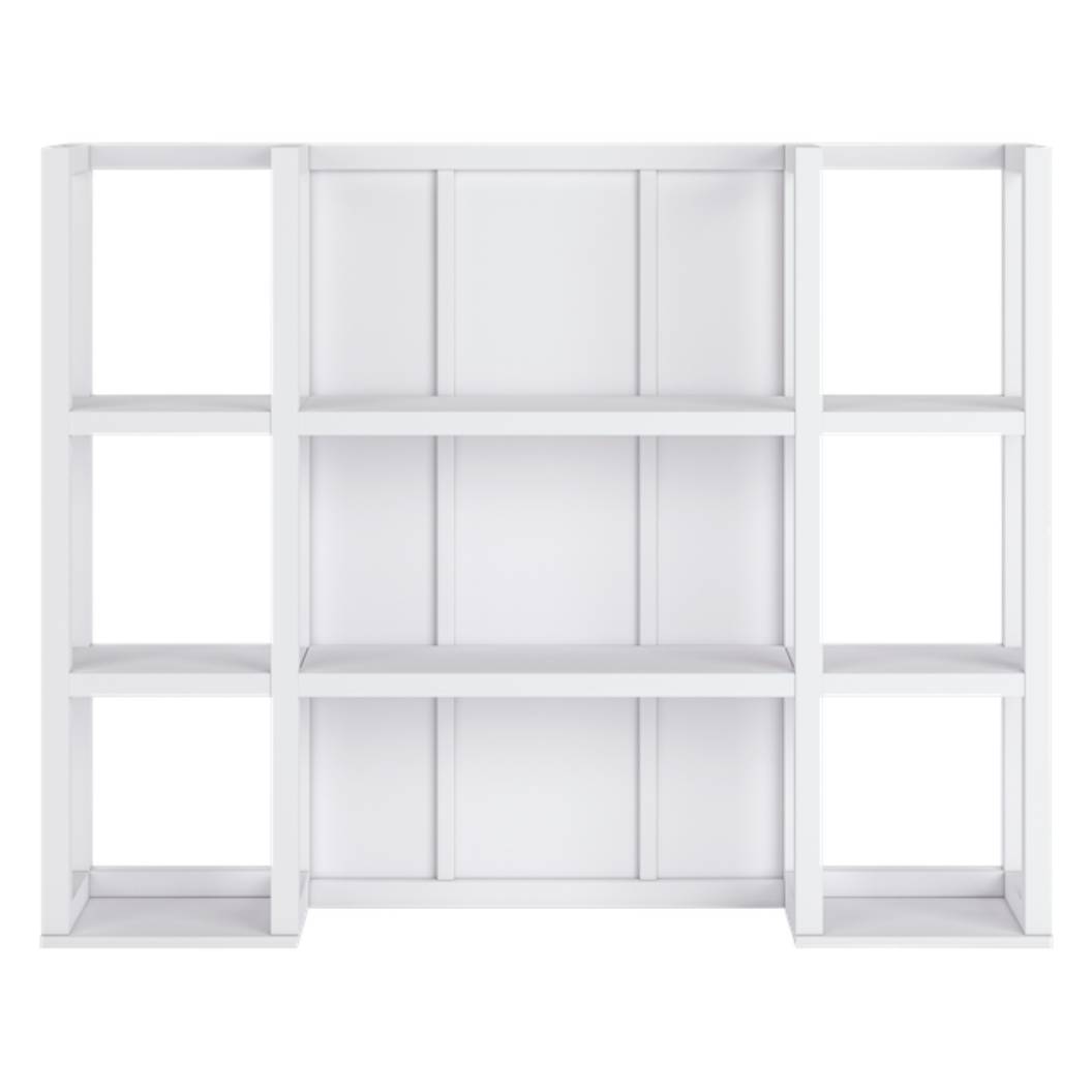 Huche de buffet en bois blanc - Ashbryn