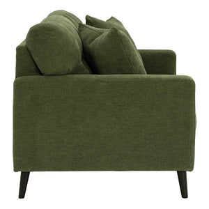 Causeuse vert olive en tissu - Bixler