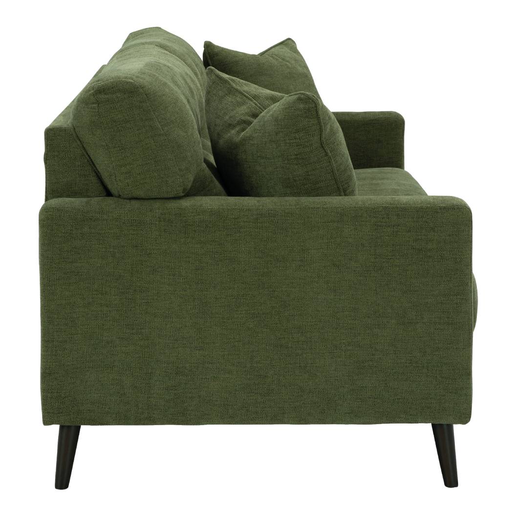 Sofa condo en tissu avec coussins - Bixler