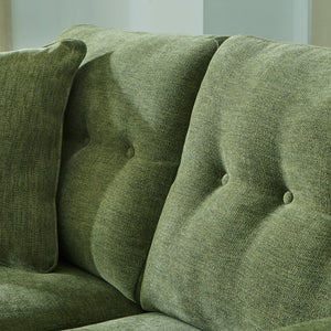 Sofa condo en tissu avec coussins - Bixler