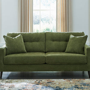 Sofa condo en tissu avec coussins - Bixler