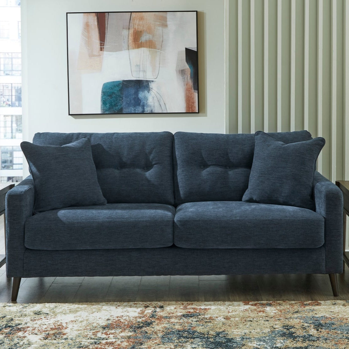 Sofa condo en tissu avec coussins - Bixler