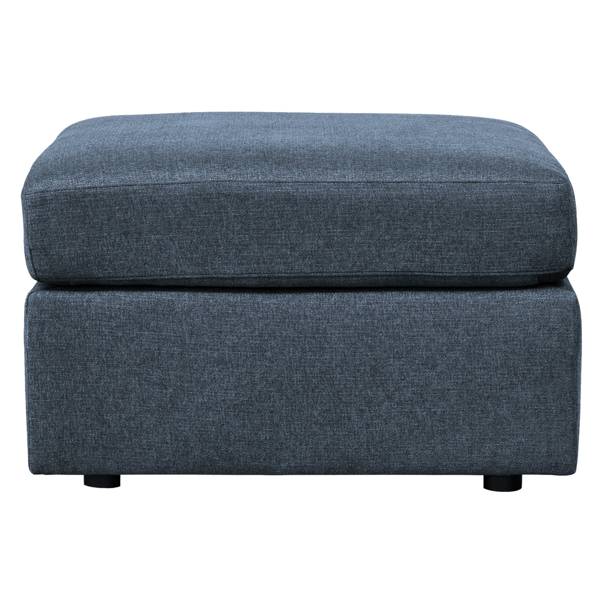 Ottoman surdimensionné Modmax en tissu bleu
