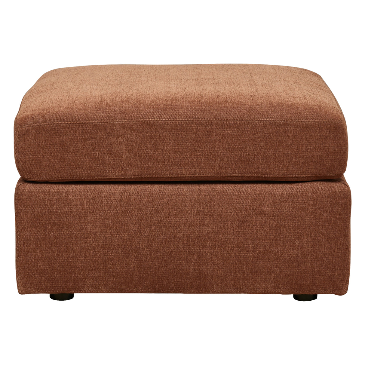 Ottoman surdimensionné Modmax en tissu brun