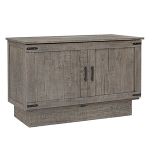 Cabinet lit avec matelas Medison - Grand