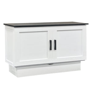Cabinet lit avec matelas Caspian - Grand