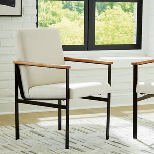 Ensemble de 2 chaises de salle à manger rembourrées - Dressonni