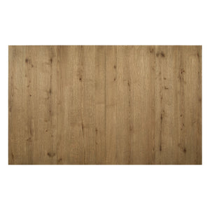 Table de salle à manger bois brune claire extensible - Galliden