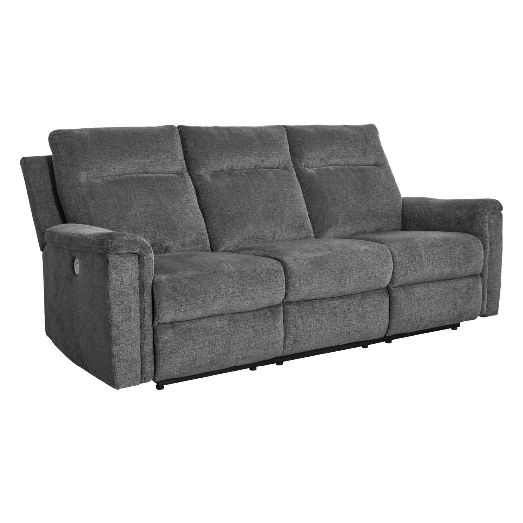 Sofa inclinable motorisé tissu gravier - Barnsana