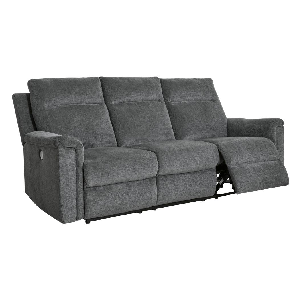 Sofa inclinable motorisé tissu gravier - Barnsana