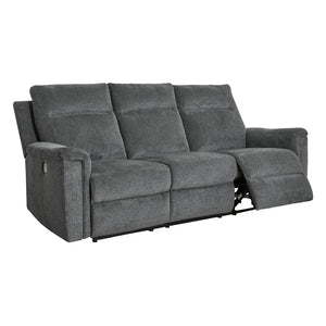 Sofa inclinable motorisé tissu gravier - Barnsana