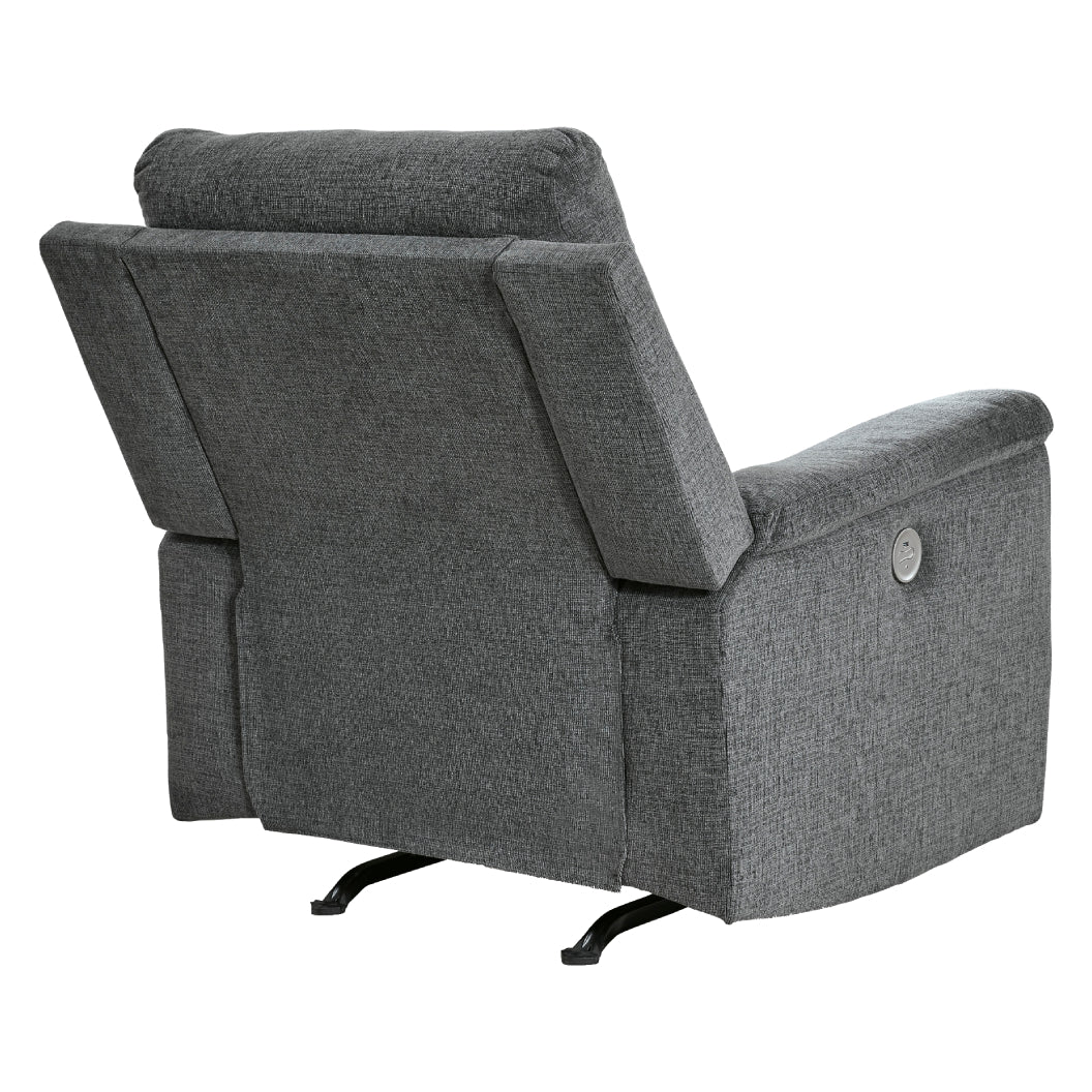 Fauteuil en tissu berçant et motorisé - Barnsana