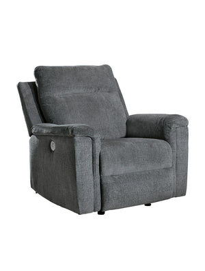 Fauteuil motorisé tissu gris Barnsana