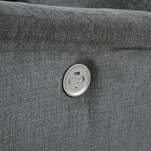 Fauteuil en tissu berçant et motorisé - Barnsana