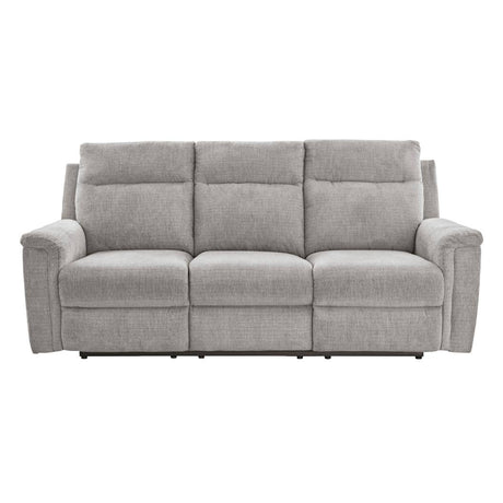 Sofa en tissu gris motorisé - Barnsana