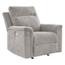 Fauteuil en tissu berçant et motorisé - Barnsana