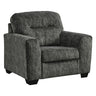 Fauteuil en tissu surdimensionné - Lonoke