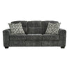 Sofa en tissu avec coussins - Lonoke