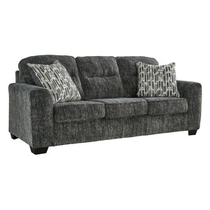 Sofa en tissu avec coussins - Lonoke